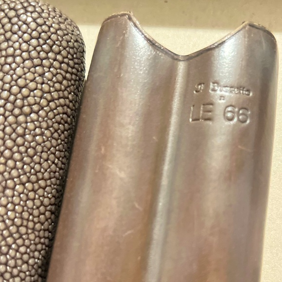 IL Bussetto stingray/lambskin Leather CIGAR CASE FOR 2 (Rare) - Picture 6 of 10